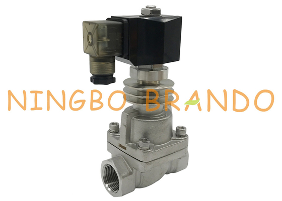 Very High Temperature Stainless Steel Solenoid Valve 1/2'' 24VDC 110VAC 220VAC