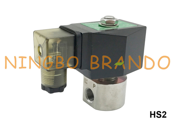 1/8'' 1/4'' 100 bar High Pressure Stainless Steel Solenoid Valve 220V 110V 24V