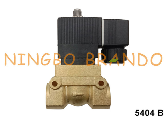 5404 B 12.0 40 bar Brass Solenoid Valve For Air Compressor 1/2''