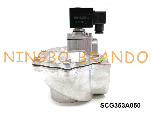 SCG353A050 2'' Threaded 353 Series Diaphragm Solenoid Pulse Jet Valve For Dust Collector