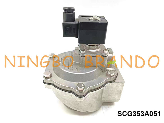 SCG353A051 2.5'' Threaded Right Angle 353 Series Solenoid Pulse Jet Valve