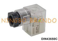 DIN 43650 Form C Solenoid Valve Coil Connector 9.4mm 2P+E 3P+E