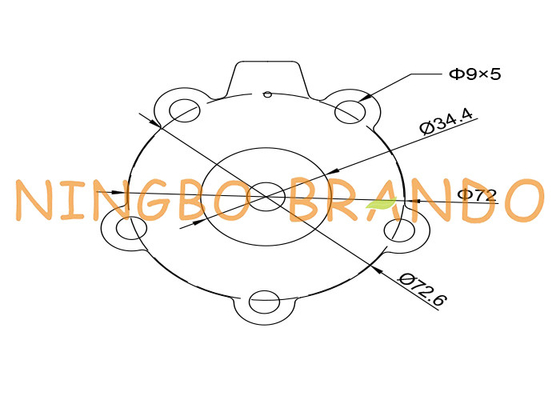 K2000 K2003 K2007 Diaphragm Kit For Goyen Pulse Valve CA20T CA20DD