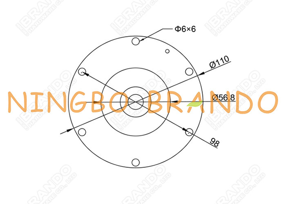 K4000 (M1182) RCA40 Nylon Seat Diaphragm Kit For Goyen CA40T Pulse Valve