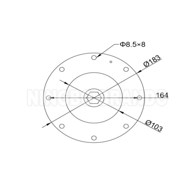 K5004 K5000 K5002 K5005 Goyen Diaphragm Kit For Pulse Valve CA50T CA62T