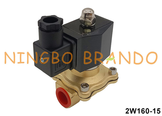 2W160-15 1/2'' Normally Close Brass Solenoid Valve 24V 220V