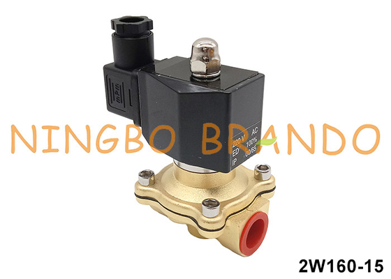 2W160-15 1/2'' Normally Close Brass Solenoid Valve 24V 220V