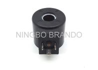 Black Enamel Insulated Wire Pneumatic Solenoid Coil , Replacement Solenoid Coil