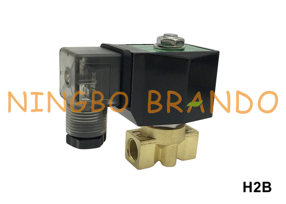 120 bar High Pressure Normally Closed Brass Solenoid Valve 1/8'' 1/4'' 24V 220V