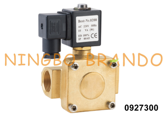 0927300 3/4'' Brass Solenoid Valve 2/2 Way Normally Closed 24VDC 110VAC 220VAC