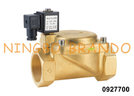 0927700 2'' 2/2 Way NC Brass Solenoid Valve For Water Air Gas 24V 110V 220V