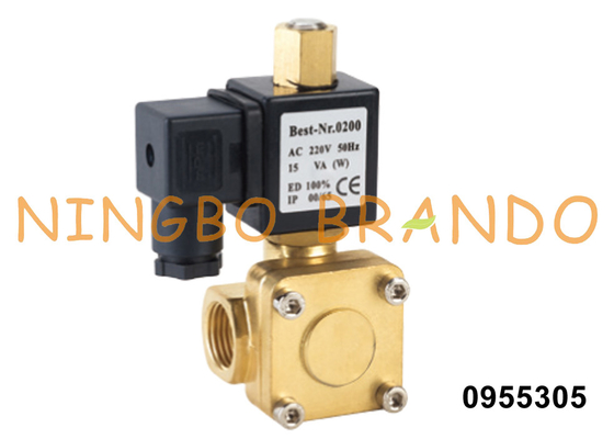 0955305 1/2'' Normally Open Solenoid Valve For Air Compressor 24V 110V 220V