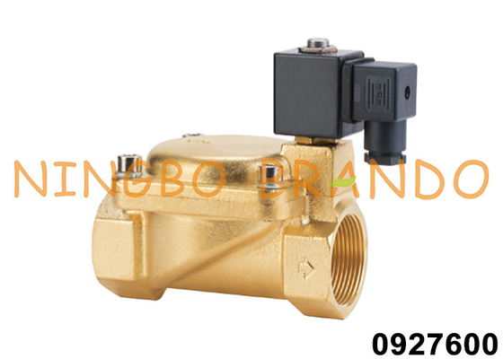 0927600 1-1/2'' 2 Way Brass Solenoid Valve 16 bar 24V 110V 220V