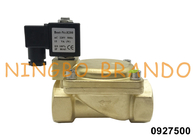 0927500 1 1/4'' 2 Way NC Brass Solenoid Valve For Water Air Gas 24V 110V 220V