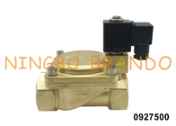 0927500 1 1/4'' 2 Way NC Brass Solenoid Valve For Water Air Gas 24V 110V 220V