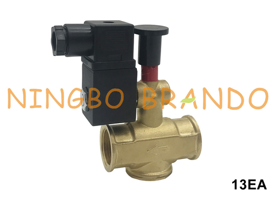 Manual Reset Normally Open Gas Solenoid Valve 1/2'' 3/4'' 1'' 24V 110V 220V