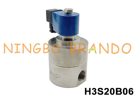 360 bar Save Energy High Pressure Solenoid Valve 3/4'' 12V 24V 110V 220V