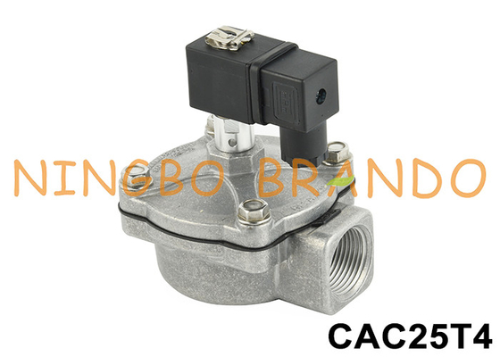 CAC25T4 4 Series 1'' Threaded Pulse Jet Valve 24VDC 110VAC 220VAC