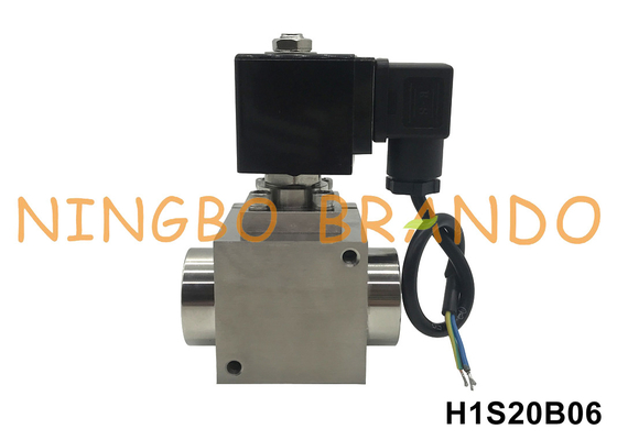 3/4'' High Pressure water Air Solenoid Valve 120 bar 24VDC 160 bar 220VAC