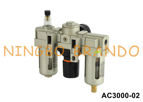 AC3000-02 1/4'' SMC Pneumatic Filter Regulator Lubricator