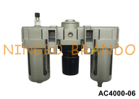 AC4000-06 3/4'' SMC Type Pneumatic FRL Unit Air Filter Regulator Lubricator