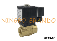 6213 A 10.0 3/8'' Brass Solenoid Valve For Water Air Gas Liquid 230V 110V 24V