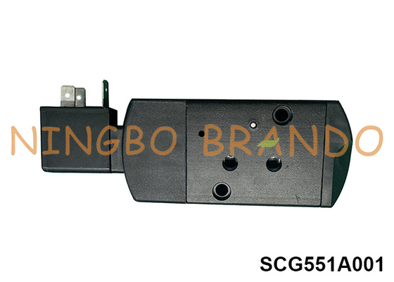 SCG551A001MS 3/2 NC - 5/2 NAMUR Solenoid Valve 24VDC 115VAC 230VAC