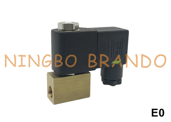 1/8'' 2 Way NC Mini Brass Solenoid Valve For Water Air Gas 12V 24V 110V 110V