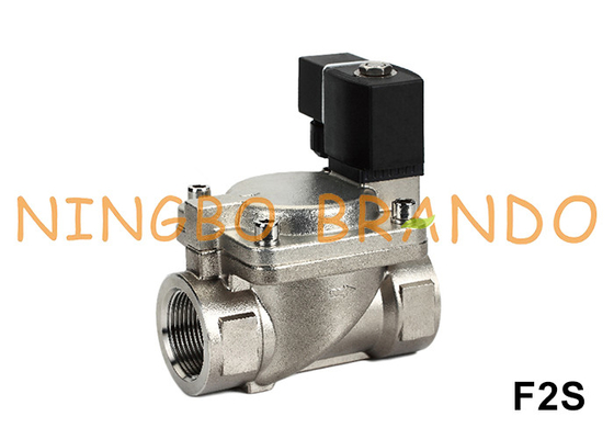 1.6 MPa Stainless Steel 316 Solenoid Valve For Air Water Gas 220V 110V 24V 3/8'' to 2''