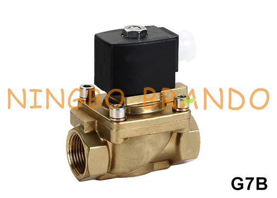 Steam Hot Water PTFE Diaphragm Brass Solenoid Valve 1/4'' to 1'' 24V 110V 220V