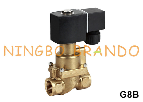 180℃ 16 bar Steam Hot Water Brass Solenoid Valve 1/4'' to 2'' 220V 110V 24V