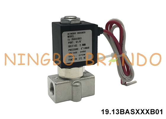 2 Way NC Stainless Steel Solenoid Valve For Water Air 1/8'' 1/4'' 220V 110V 24V 12V