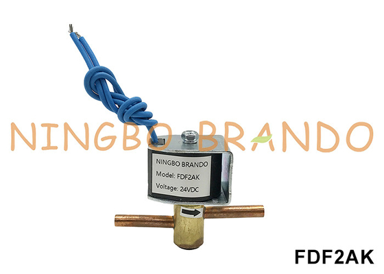 FDF2AK Sanhua Type Normally Open Refrigeration Solenoid Valve FDF2AK01 1/4''