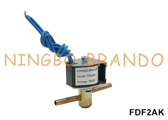 FDF2AK01 Sanhua Type Refrigeration Solenoid Valve Normally Open 24V 110V 220V