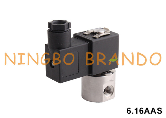 Anti Corrosive Isolation Stainless Steel Solenoid Valve For Chemical Acid Alkali 1/8'' 1/4''