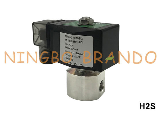 200 Bar Stainless Steel Solenoid Valve