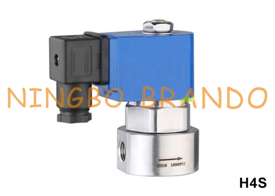 700 bar 10000 PSI High Pressure Solenoid Valve 1/8'' 1/4'' 220V 110V 24V 12V