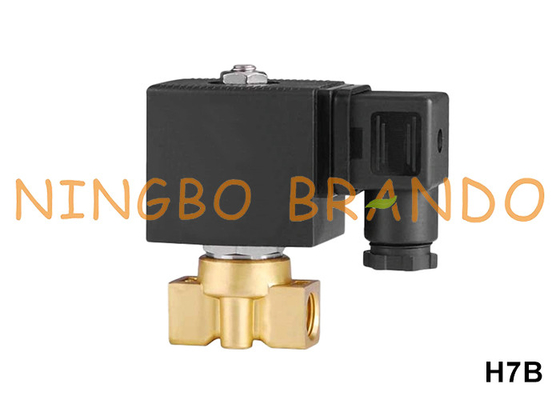 170 bar Water Air Gas Brass High Pressure Solenoid Valve 1/8'' 1/4'' 3/8'' 220V 24V