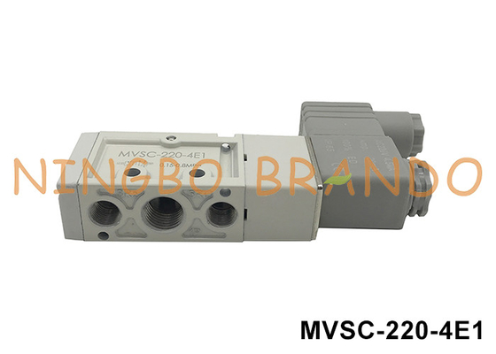 MVSC-220-4E1 MINDMAN Type Pneumatic Solenoid Valve 5/2 Way 220VAC 24VDC