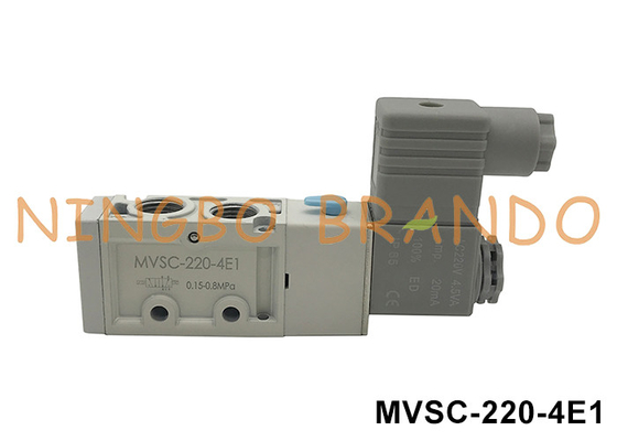 MVSC-220-4E1 MINDMAN Type Pneumatic Solenoid Valve 5/2 Way 220VAC 24VDC