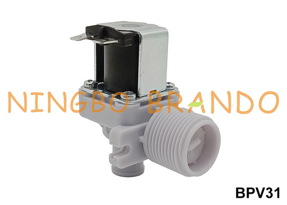 3/4'' Male Inlet 16mm OD Outlet Plastic Solenoid Valve For Ice Maker