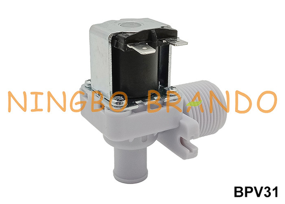 3/4'' Male Inlet 16mm OD Outlet Plastic Solenoid Valve For Ice Maker