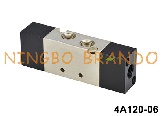 4A120-06 1/8'' Pneumatic Directional Solenoid Valve 5/2 Way