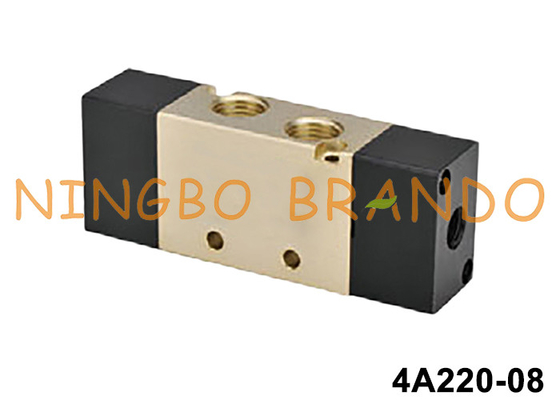 Two-Position Five-Way 1/4'' Pneumatic Air Control Valve 4A220-08