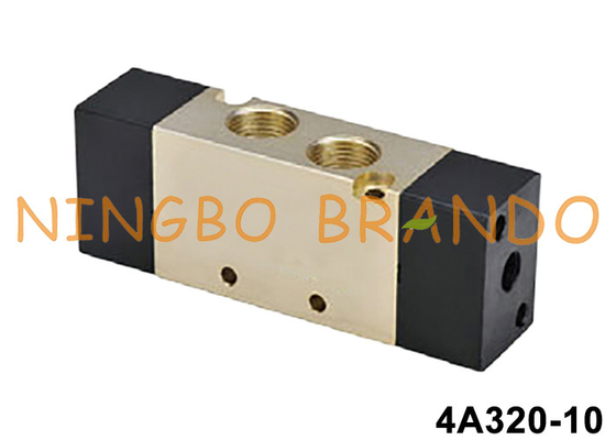 4A320-10 3/8'' Pneumatic Double Air Pilot Valve 5/2 Way