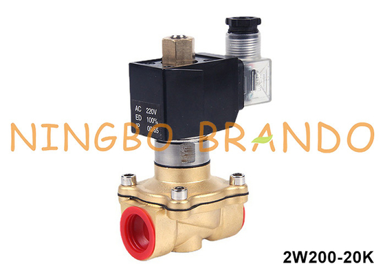 3/4'' 2 Way Normally Open Brass Solenoid Valve For Water Air Gas Liquid 24V 220V