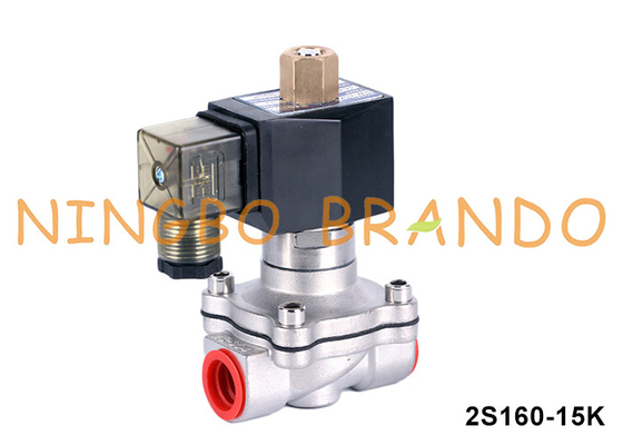 1/2'' 2 Way Normally Open Water Stainless Steel Solenoid Valve 220V 110V 24V 12V