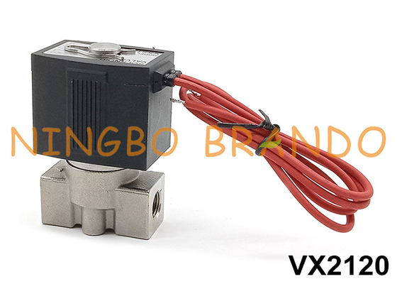 SMC Type VX2120-02 Stainless Steel Solenoid Valve 1/4'' 24V 220V