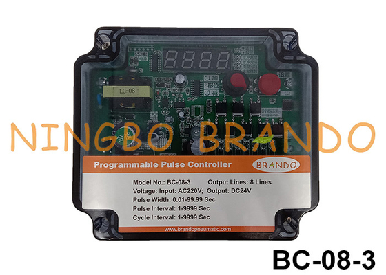 8 Lines Programmable Pulse Controller Inlet AC220V Output DC24V