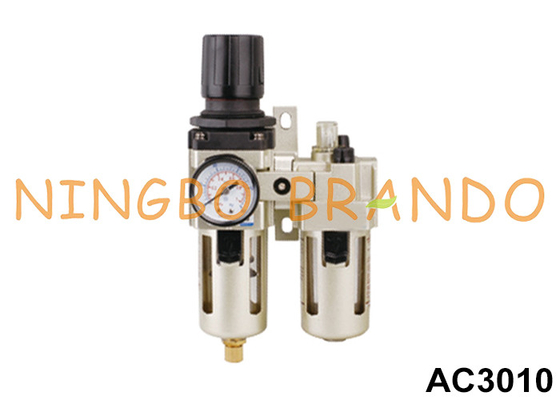 AC3010 1/4'' 3/8'' Air Filter Regulator Lubricator FR.L Combination